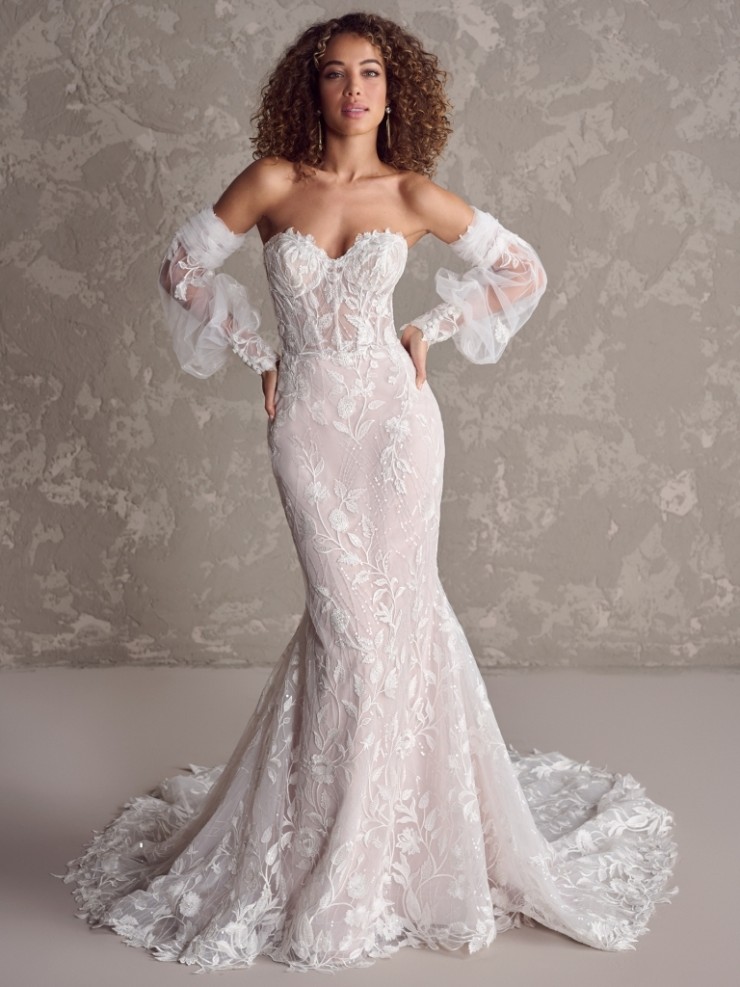 Maggie Sottero Fairchild 24MB211A01 #0 default All Ivory (gown with Ivory Illusion) picture