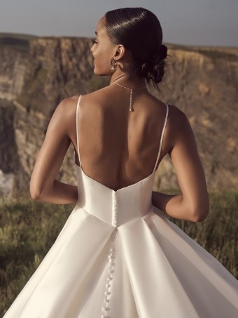 Rebecca Ingram Jamie 23RC051A01 #2 Ivory (gown with Natural Illusion) thumbnail
