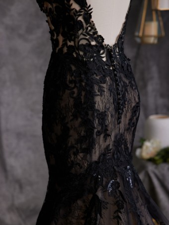 Sottero and Midgley Zander Lane 23SC140A01 #8 Black over Nude thumbnail