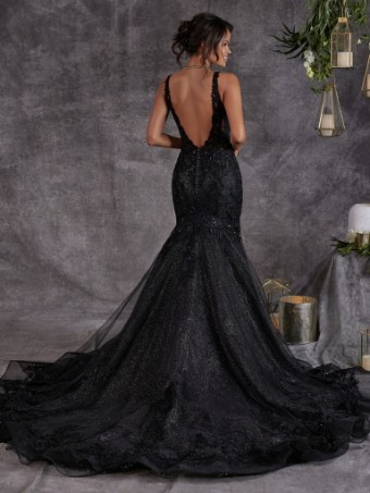 Sottero and Midgley Zander Lane 23SC140A01 #25 Black over Nude thumbnail