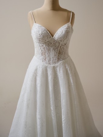 Sottero and Midgley Narissa 25SB354A02 #6 Ivory over Soft Blush (gown with Natural Illusion) thumbnail