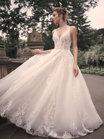 Maggie Sottero Rory 23MC128A02 #0 default Ivory/Vintage Mauve thumbnail