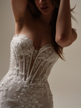 Maggie Sottero Benjie 25MB271A01 #2 All Ivory (gown with Ivory Illusion) thumbnail