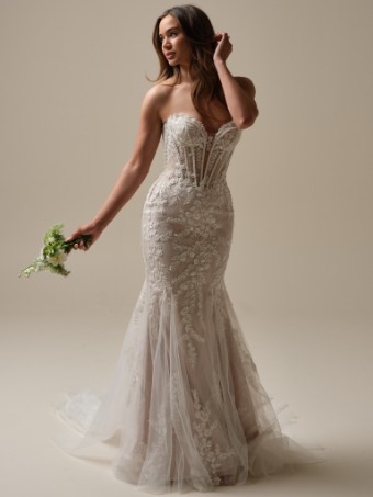Maggie Sottero Benjie 25MB271A01 #1 All Ivory (gown with Ivory Illusion) thumbnail