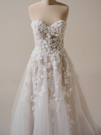 Sottero and Midgley Jenascia 25SW365A12 #8 Ivory/Silver Accent over Nude (gown with Natural Illusion) thumbnail