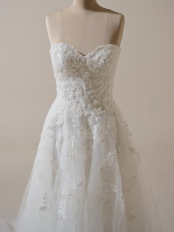 Sottero and Midgley Jenascia 25SW365A12 #10 Ivory/Silver Accent over Nude (gown with Natural Illusion) thumbnail