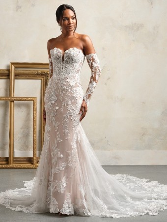 Sottero and Midgley Nyjah (Accessory - Detachable Sleeves) - Sottero & Midgley Nyjah (Accessory - Detachable Sleeves) - Sottero & Midgley $1 default Ivory thumbnail
