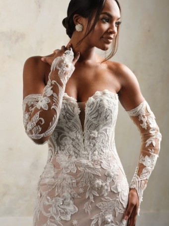 Sottero and Midgley Nyjah (Accessory - Detachable Sleeves) - Sottero & Midgley Nyjah (Accessory - Detachable Sleeves) - Sottero & Midgley #0 default Ivory thumbnail