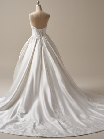 Maggie Sottero Serafina 25MS268B01 #4 All Ivory thumbnail