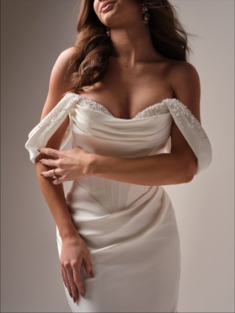 Maggie Sottero Melissa 25MS890A01 #3 All Ivory thumbnail