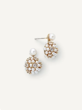 Olive & Piper Chiyo Stud Earrings $2 default Gold thumbnail