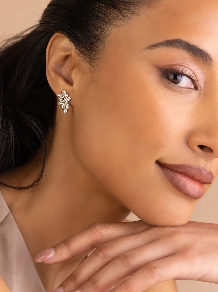 Olive & Piper Cassie Stud Earrings #1 default Silver picture