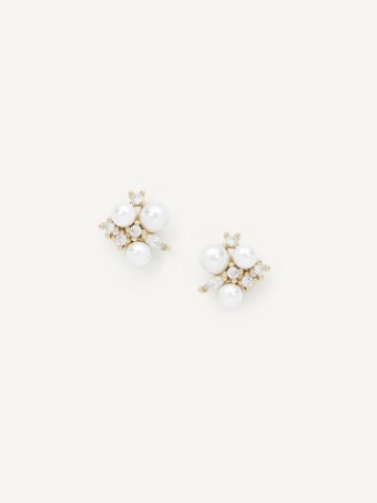 Olive & Piper Chantal Stud Earrings #1 default Gold thumbnail
