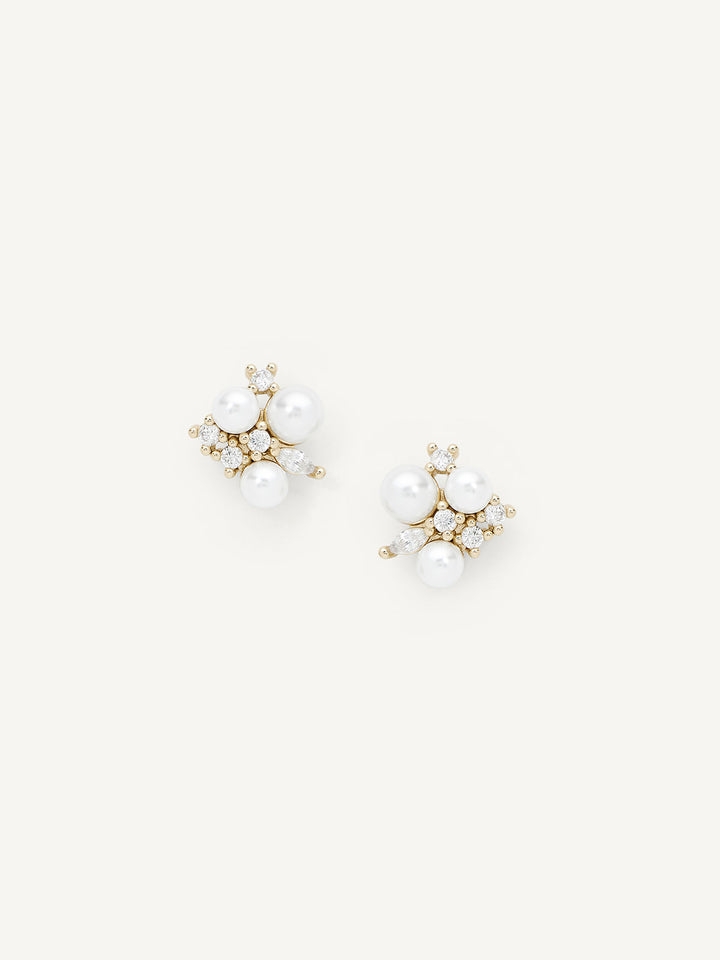 Olive & Piper Chantal Stud Earrings #1 default Gold picture