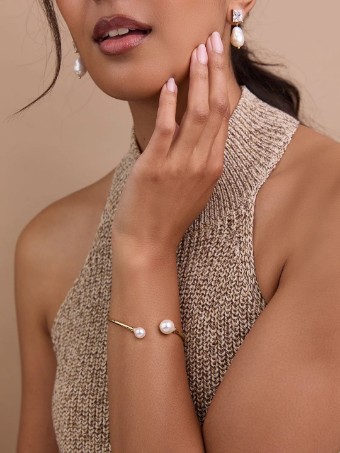 Olive & Piper Nara Cuff #0 default Gold thumbnail
