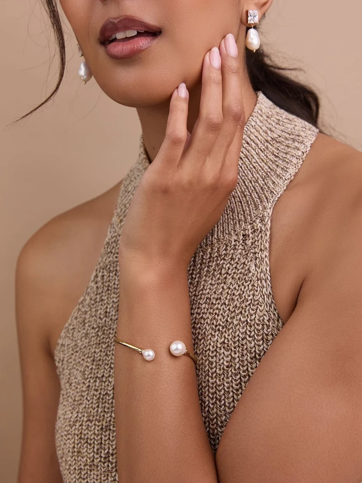 Olive & Piper Nara Cuff #0 default Gold picture