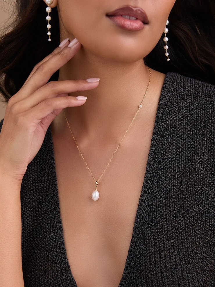 Olive & Piper Cora Pendant #0 default Gold picture