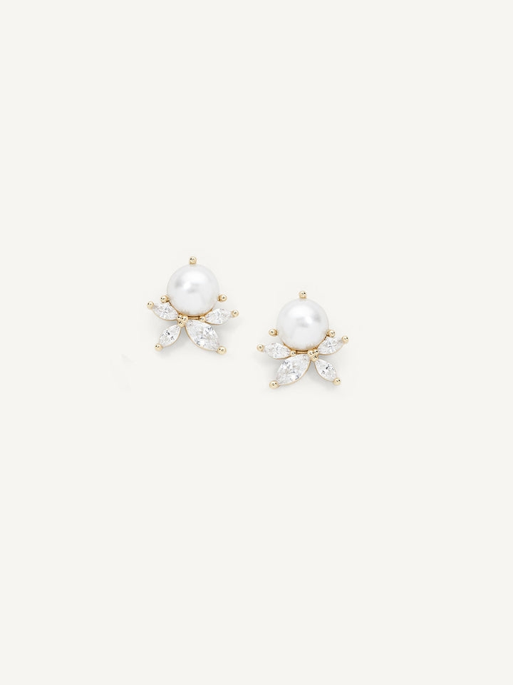 Olive & Piper Sandra Studs #1 Gold picture