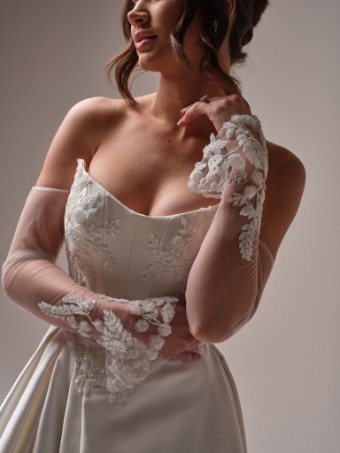 Sottero and Midgley Amadora 25SS853 #5 All Ivory thumbnail