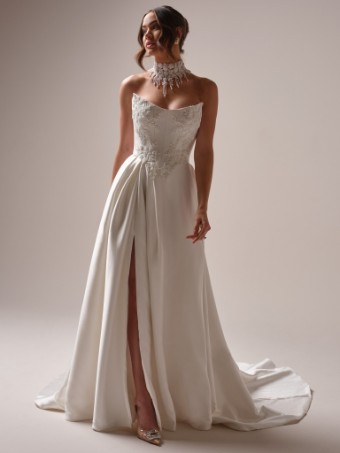 Sottero and Midgley Amadora 25SS853 #1 All Ivory thumbnail