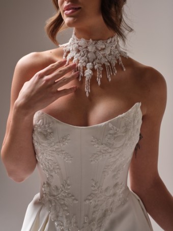 Sottero and Midgley Amadora 25SS853 #7 All Ivory thumbnail