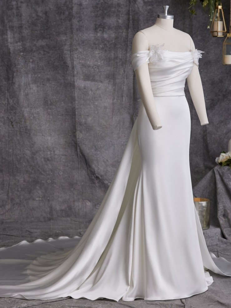 Maggie Sottero Cameron Detachable Train - Maggie Sottero - YYDT0+23MW115000 Cameron Detachable Train - Maggie Sottero - YYDT0+23MW115000 #1 Diamond White picture