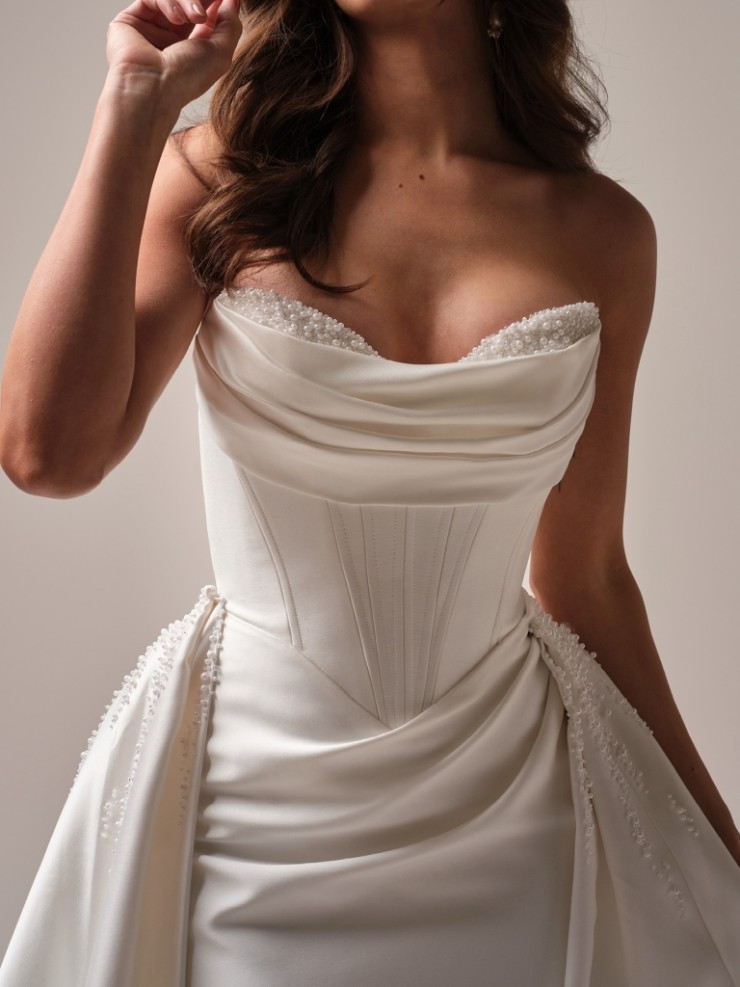 Maggie Sottero Melissa Detachable Train - Maggie Sottero - YYDTB+25MS890000 Melissa Detachable Train - Maggie Sottero - YYDTB+25MS890000 #1 All Ivory picture