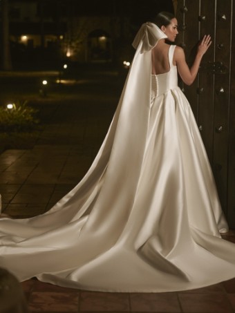Sottero and Midgley Miko 25SC858A01 #3 All Ivory thumbnail