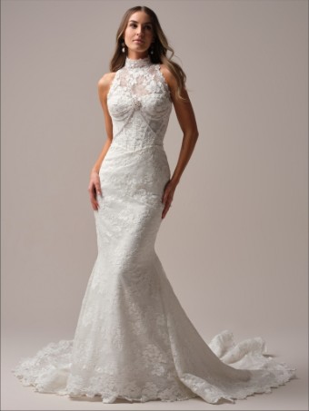 Maggie Sottero Devon 25MB878A01 #5 All Ivory thumbnail