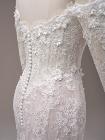 Maggie Sottero Takera 25MB941A01 #12 All Ivory (gown with Ivory Illusion) thumbnail