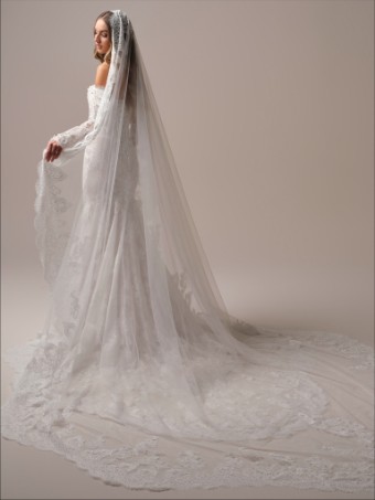 Maggie Sottero Takera 25MB941A01 #4 All Ivory (gown with Ivory Illusion) thumbnail