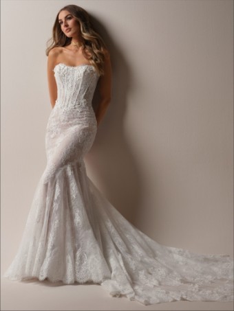 Maggie Sottero Takera 25MB941A01 #1 All Ivory (gown with Ivory Illusion) thumbnail