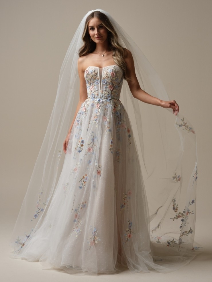 Maggie Sottero Zephyrine Veil - Maggie Sottero - YYVL0+25MS328000 Zephyrine Veil - Maggie Sottero - YYVL0+25MS328000 #1 default All Ivory picture