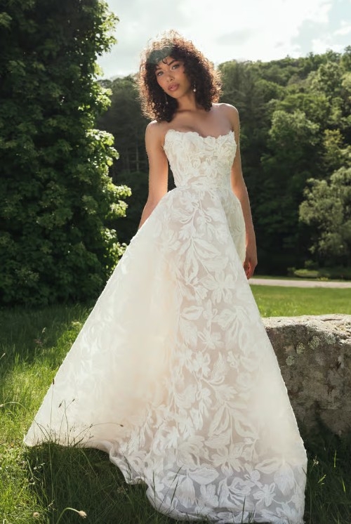 Jenny Yoo Ezra 22442B #0 default Ivory picture