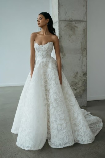 Jenny Yoo Ezra 22442B $2 Ivory thumbnail