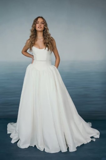 Jenny Yoo Danielle 12526B $3 Ivory thumbnail