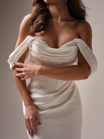 Maggie Sottero Melissa Detachable Cap Sleeves (Embellished) - YYCS0+25MS890000 - Maggie Sottero Melissa Detachable Cap Sleeves (Embellished) - YYCS0+25MS890000 - Maggie Sottero #0 default All Ivory thumbnail
