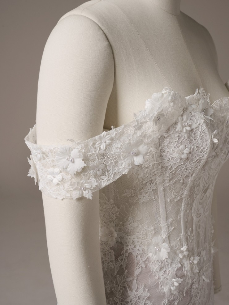 Maggie Sottero Takera Detachable Cap Sleeves - YYCS0+25MB941000 - Maggie Sottero Takera Detachable Cap Sleeves - YYCS0+25MB941000 - Maggie Sottero #1 default All Ivory picture