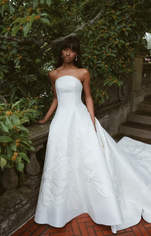 Jenny Yoo Maya with Applique 22522B #0 default Ivory picture