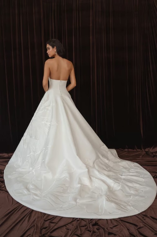 Jenny Yoo Maya with Applique 22522B #3 default Ivory picture