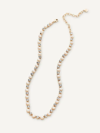 Olive & Piper Evangeline Statement Necklace #0 default Gold thumbnail