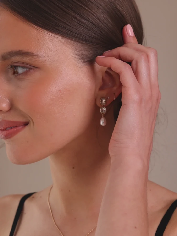 Olive & Piper Nora Drops #3 default Gold Silver picture