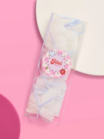 Faire Something Blue Garter #1 White thumbnail