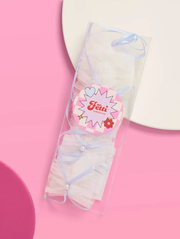 Faire Something Blue Garter #1 White picture