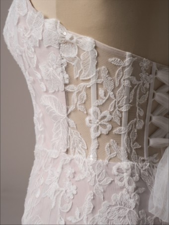 Maggie Sottero Meredith 25MB870A02 #18 All Ivory (gown with Ivory Illusion) thumbnail