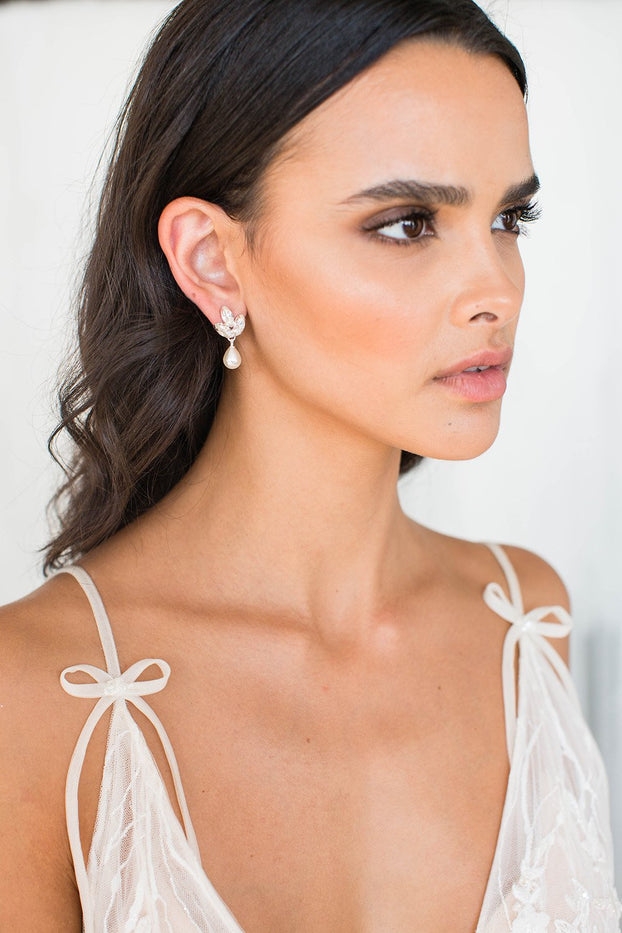 Brides & Hairpins Jenai Earrings #0 default Gold picture