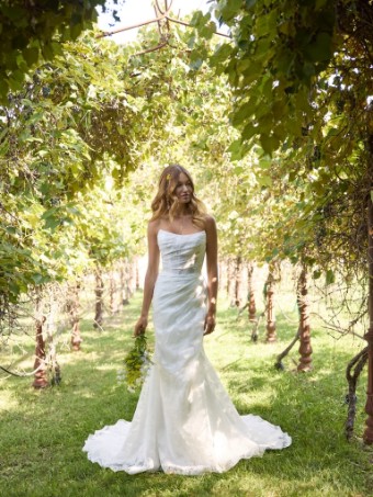 Rebecca Ingram Kendall 26RB437A01 #0 default All Ivory (gown with Ivory Illusion) thumbnail