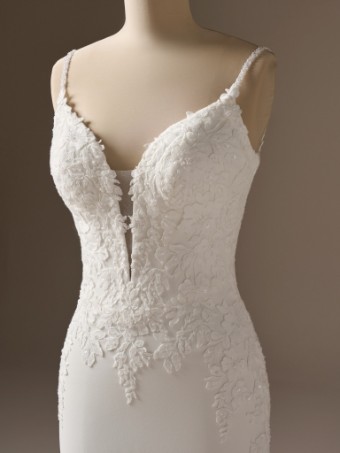 Maggie Sottero Noelle 26MS380A01 #8 All Ivory thumbnail