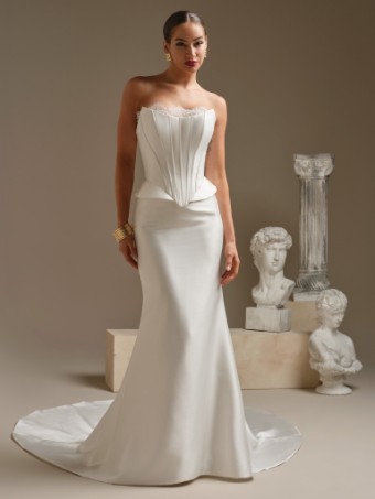 Sottero and Midgley Lassen Marie 26SS453A02 #1 All Ivory thumbnail