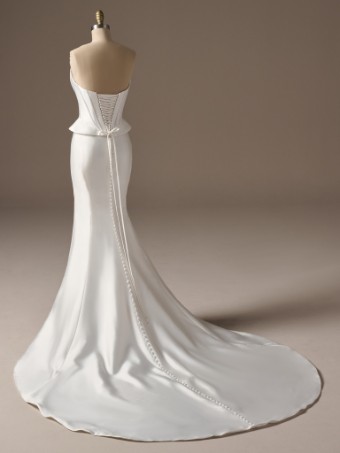 Sottero and Midgley Lassen Marie 26SS453A02 #8 All Ivory thumbnail